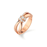 [Aethel]LIENS RING PINK GOLD DIAMOND