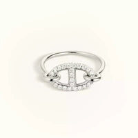 [Aethel]RONDE SMALL SILVER DIAMOND RING