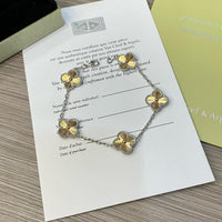 [Aethel]CLOVER  5 MOTIFS  CHRISTMAS LIMITED EDITION BRACELET