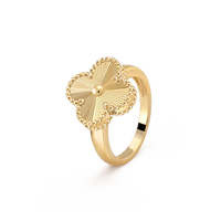 [Aethel]CLOVER GOLD RING